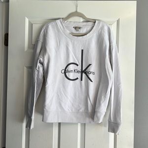 Calvin Klein White Pullover